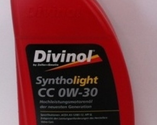 Моторное масло DIVINOL 0W30 syntholight, 1л