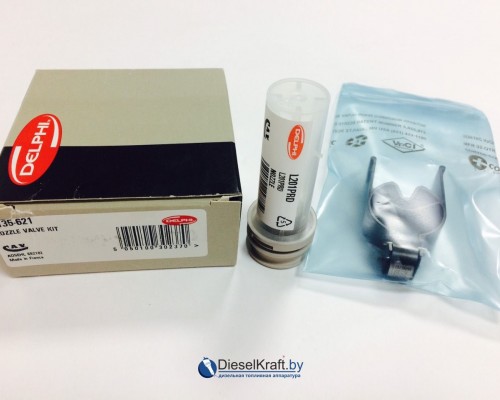 Комплект (клапан+распылитель) DELPHI 7135-621 (28239295+L201PRD)