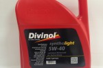 Моторное масло DIVINOL 5W40 syntholight, 5 л